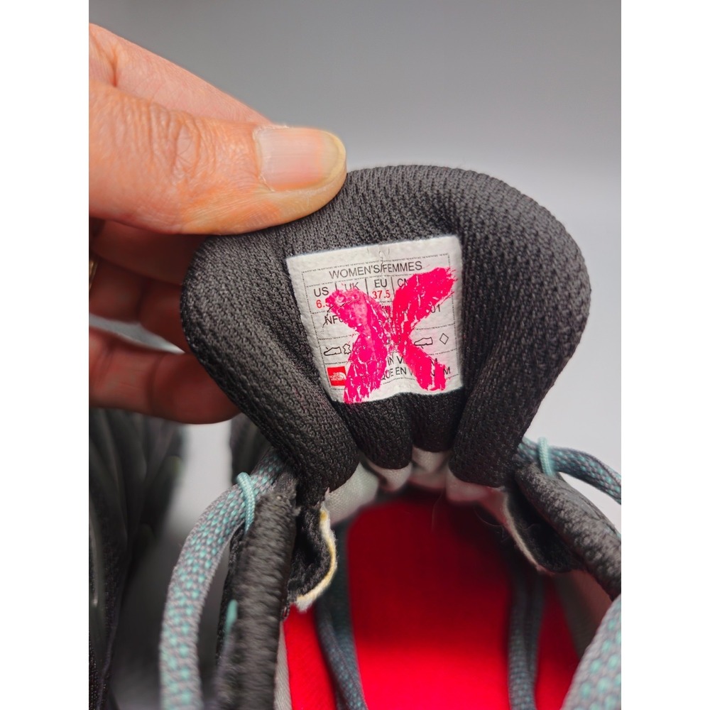 North Face Ultra 110 GTX Shoes Womens 6.5 Black Gore-Tex Trail Running Hiking - Picture 4 of 5